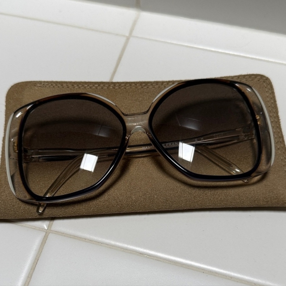 NEW! Nina Ricci Oversized Ombre Sunglasses - Made in France - Picture 2 of 10